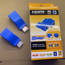 Bộ khuếch đại HDMI qua RJ45 ( cáp mạng ) kéo dài 30m ( HDMI to LAN)