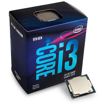                                          CPU Intel Core i3-9100f