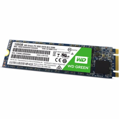  Ổ Cứng SSD Western Green 120Gb ( M2-2280 - WDS120G2G0B )