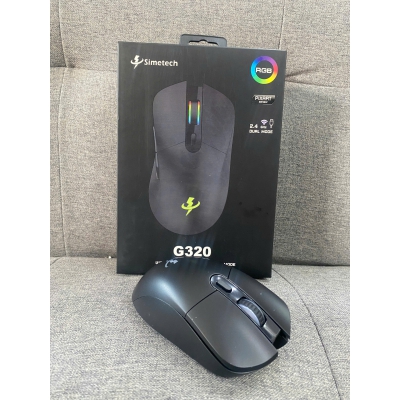  Chuột gaming không dây RGB Simtech G320