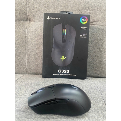  Chuột gaming không dây RGB Simtech G320