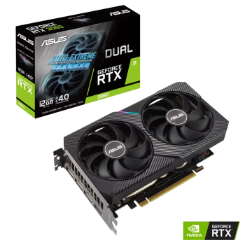ASUS Dual GeForce RTX 3060 V2 12GB GDDR6 (LHR)