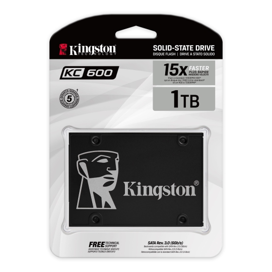 Ổ cứng SSD Kingston 1TB Sata (SKC600/1024G)