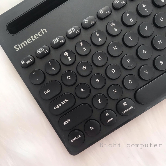 Bàn phím bluetooth Simetech KB-700 kết nối đa thiết bị