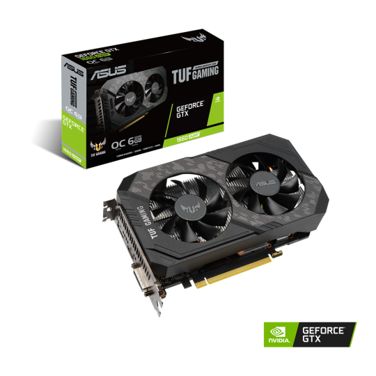 Asus GTX 1660 Super 6G GDDR6 TUF Gaming OC (TUF-GTX1660S-O6G-GAMING)