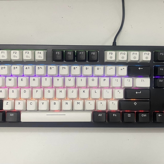 Bàn phím cơ Dareu EK87 V2 White Black PBT Dream Switch