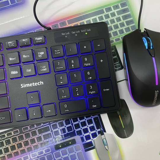 Bộ phím chuột Simetech KM-120