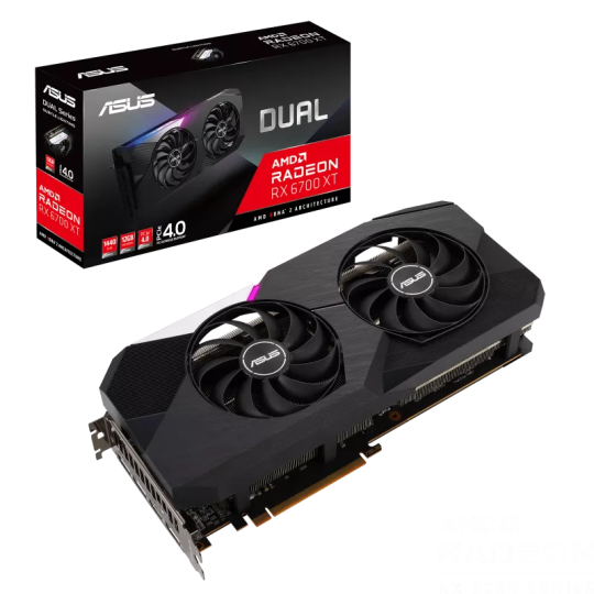 ASUS Dual Radeon RX 6700 XT 12GB GDDR6