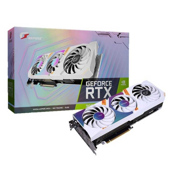 Card màn hình Clorful RTX 3060 Ultra OC White 12G