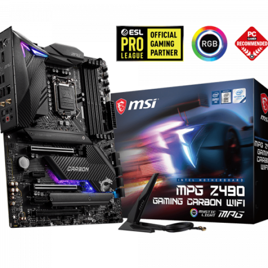  Mainboard MSI MPG Z490 GAMING CARBON WIFI