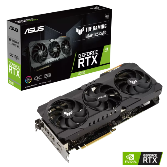 ASUS TUF Gaming GeForce RTX 3080 Edition OC 12GB