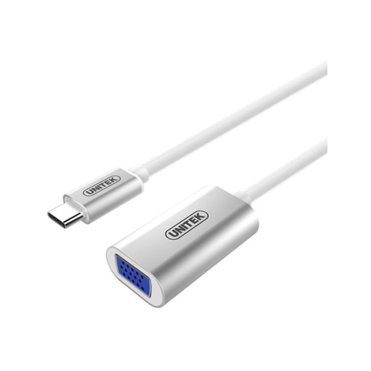 Cáp chuyển USB Type-C to VGA Unitek Y-6315